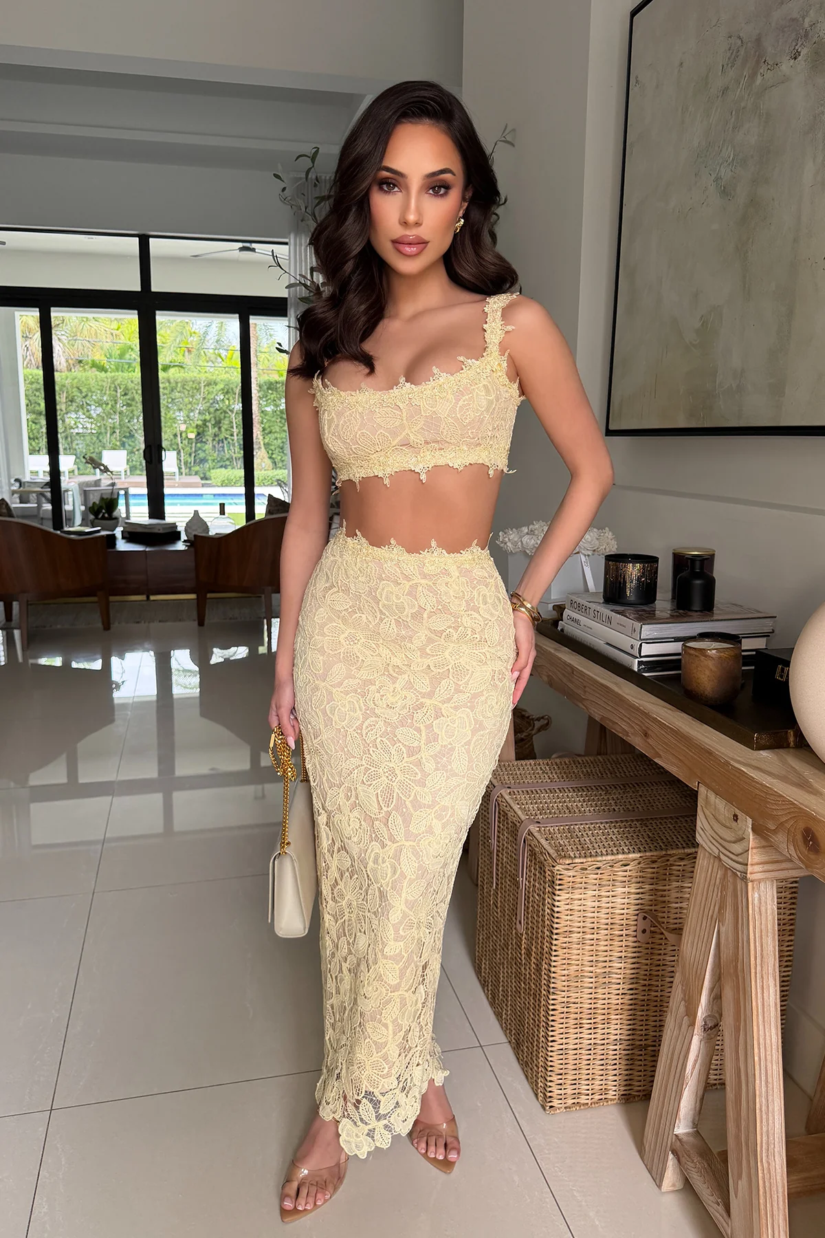 FLORAL FANTASY SKIRT SET