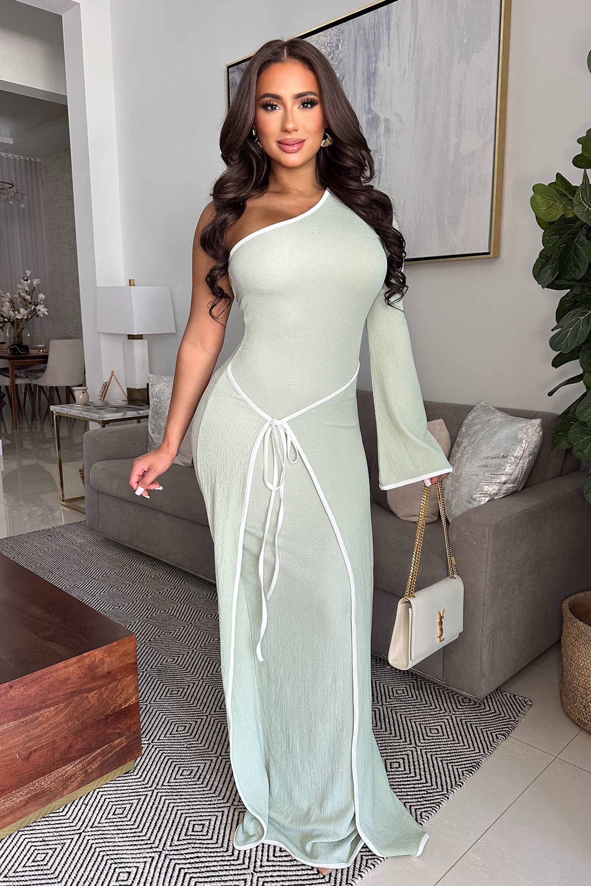 TAKE ME TO SANTORINI DRESS
